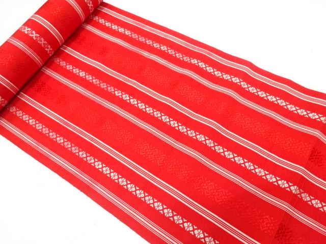 アンティーク　本場筑前博多　八寸帯地反物